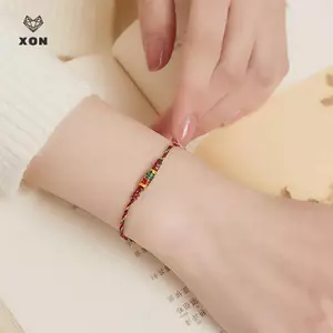 Vòng tay dây đỏ thủ công, phù hợp nam nữ, dễ dàng điều chỉnh - Quà tặng ý nghĩa
