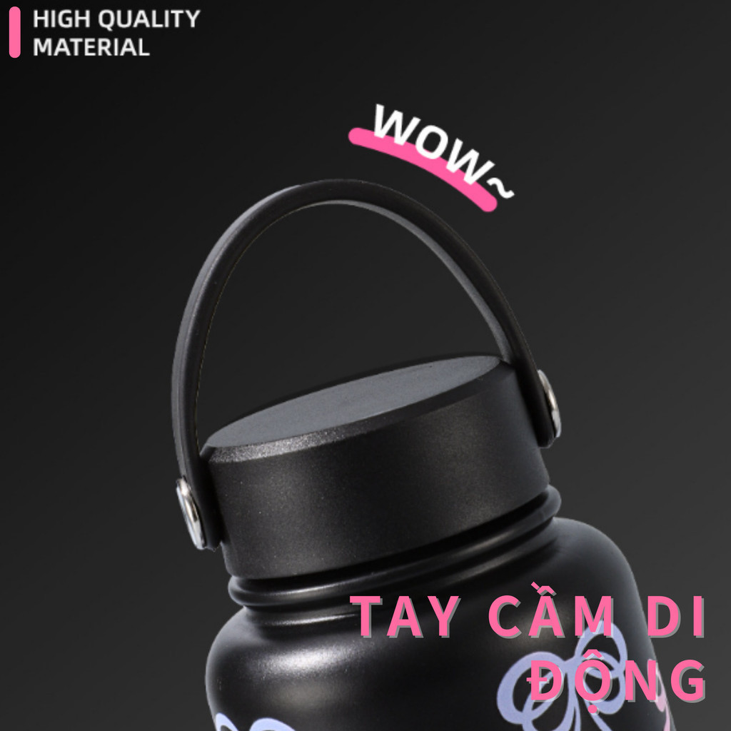 Ly giữ nhiệt Khắc tên Chính hãng 1000ml Giữ nhiệt đựng nước văn phòng trường học du lịch cá nhân