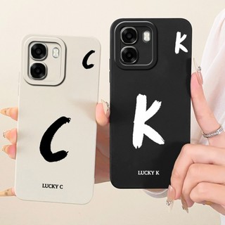 Dành Cho OPPO A6 A6x 4G Ốp Lưng CPH2817 CPH2819 Chữ May Mắn Mềm TPU Silicon Vỏ Điện Thoại Cho OPPO A6x 5G OPPOA6x CPH2783 Vỏ
