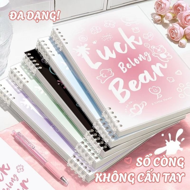 Sổ Còng Học Đường - Sổ Tay B5 Kẻ Ngang, Dễ Dàng Ghi Chép, Thiết Kế Để Thay Thế Giấy Hoàn Hảo Cho Mọi Học Sinh