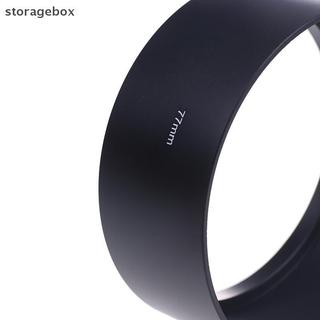 [Hộp đựng] 40.5mm 43mm 46mm 49mm 52mm 55mm 58mm 62mm 67mm 72mm 77mm Ống kính kim loại dài cho ống kính máy ảnh Tấm che nắng đa năng Đẹp