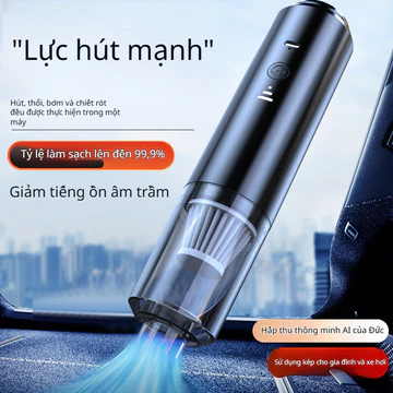 【Hút Sạch 99% Bụi Mịn】Máy Hút Bụi & Thổi Khí Không Dây 3 Chế Độ Mini Cho Xe Hơi Và Nhà Ở - Thiết Kế Cầm Tay Siêu Nhẹ / Máy Hút Bụi Ô Tô / Thiết Bị Đa Năng / Máy Hút Bụi Không Dây