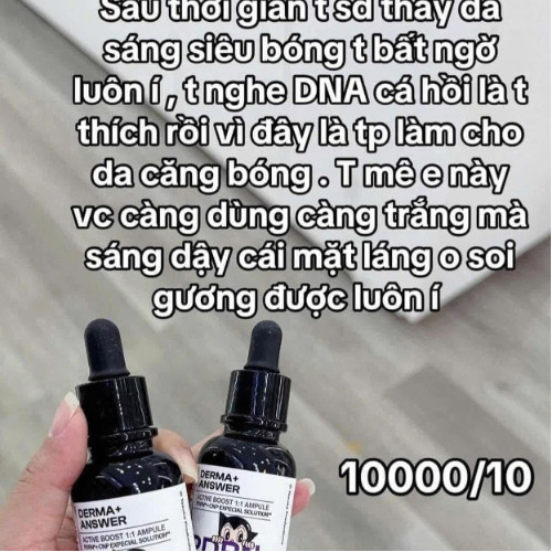 SERUM PDRN CÁ HỒI DERMA ANSWER C.N.P 30ML DATE 10/2027