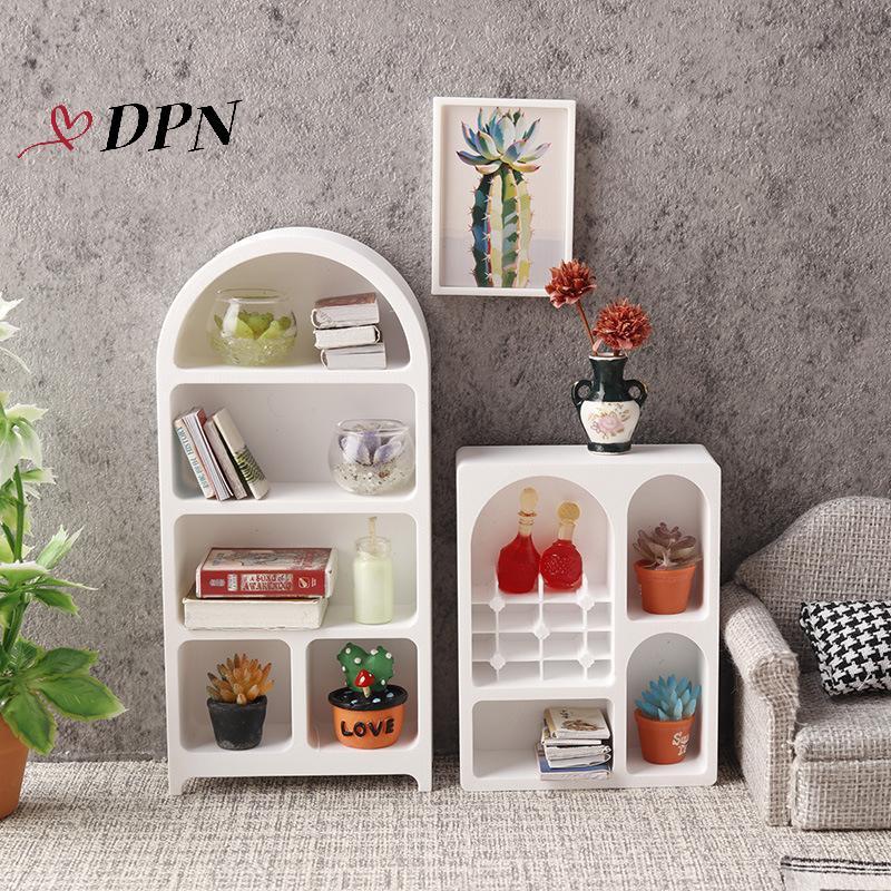 [DPN-t] 1 / 12 Nhà Búp Bê Mô Phỏng Kệ Sách Mini Tủ Bảo Quản Đồ trang trí Nhà Búp Bê Trang Trí Nội Thất Nhà Búp Bê Cảnh Sống Trang Trí Mới
