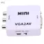 apill RiToEasysports Compact MINI VGA A AV 1080P HD Bộ chuyển đổi video Máy tính ổn định để giải trí trong phòng ngủ