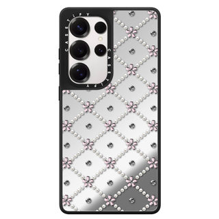 Ốp Lưng Phone Case Cứng Gương Hoa Sọc Từ Tính Cho Samsung Galaxy S26 25 24 23 UItra S26 25 24 23 Plus Vỏ Bảo Vệ Chống Sốc