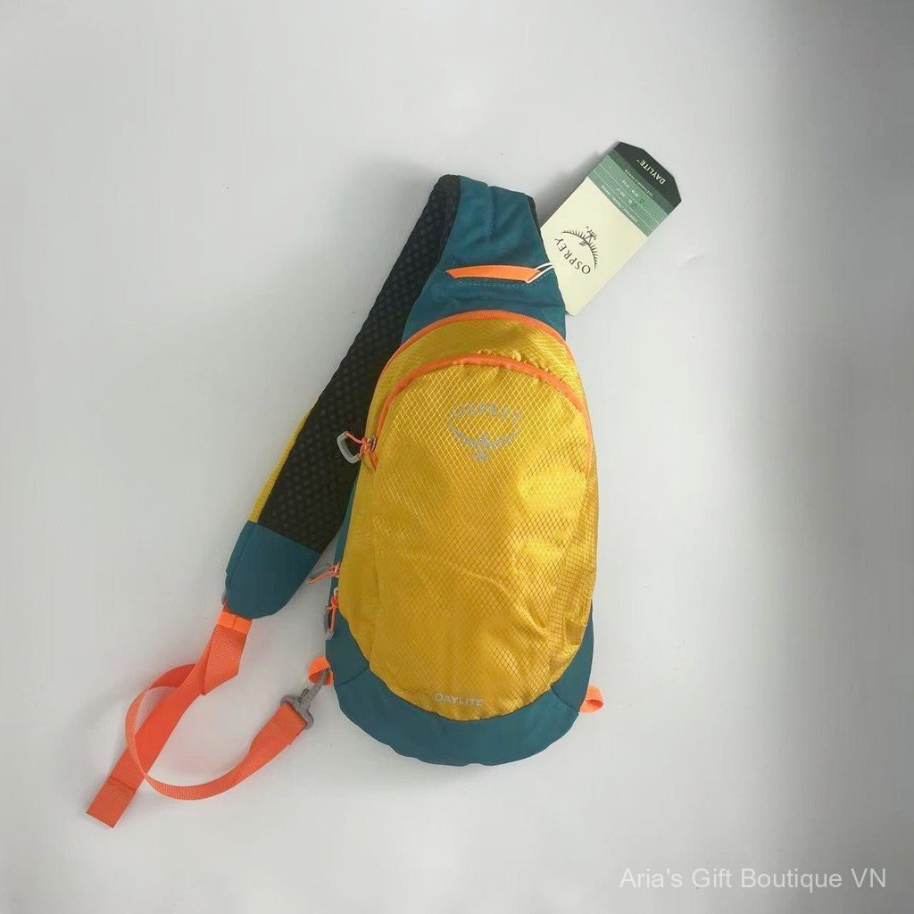 [Aria G-1] osprey Kitty Sun Flash Vai Túi Đeo Ngang 6L Phong Cách Cặp Đôi Thể Thao Ngoài Trời Túi Chống Thấm Nước Túi Đeo Vai Còn Lại
