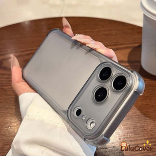 Ốp lưng cảm giác da trong suốt Ice Mist Tương thích với Redmi Note 15 14 13 12 Pro Plus 12 Turbo Pro + 5G 4G Vỏ chống sốc mềm mờ sang trọng