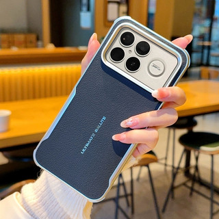 Dành Cho Redmi K90 Pro Max K80 K90 Ốp Lưng Da Sang Trọng Bao Da Bảo Vệ Mặt Sau Cho POCO F7 Pro F7 Ultra Vỏ Điện Thoại Nam Châm Sạc Không Dây