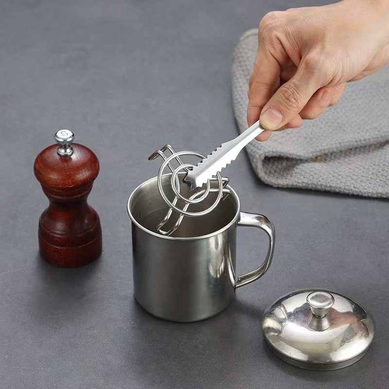 Lưới hấp siêu Mini 7cm bằng thép không gỉ Kích thước nhỏ Giá hấp sức khỏe Giá đỡ nước chậu