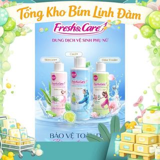 [Chính hãng] Dung dịch vệ sinh phụ nữ diana cool fresh ,Lactacyd Odor fresh Dưỡng Ẩm và Căng Mịn 250ml/chai