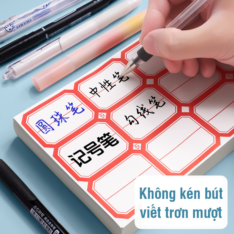 Giấy dán nhãn viết tay tự dính, nhiều màu, chống thấm nước, đa kích cỡ, dễ dán và khó bong tróc