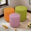 SANCHENGBY13 Đa Năng Hình Chữ Nhật Phân Bao Tròn Phân Bao Da Sofa Chân Giày Đổi Phân Vỏ Tròn Pier Da Pier Ghế Băng Ghế Vải