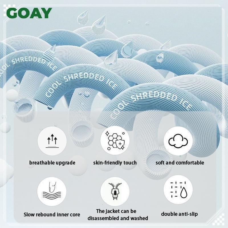 GOAY Thi Đệm Ghế Siêu Mềm Memory Foam Văn Phòng Miếng Lót Thoáng Khí Phục Hồi Eo Đệm VN