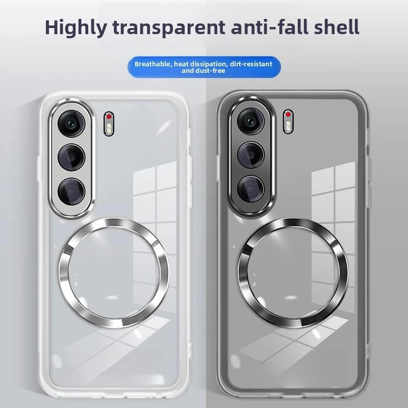 Có Ống Kính Phim Từ Tính Dành Cho Tecno Camon 40 pro Camon 40 prime Mềm Trong Suốt Vỏ Bảo Vệ camera Trong Suốt Chống Sốc Vỏ Điện Thoại