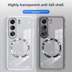 Có Ống Kính Phim Từ Tính Dành Cho Tecno Camon 40 pro Camon 40 prime Mềm Trong Suốt Vỏ Bảo Vệ camera Trong Suốt Chống Sốc Vỏ Điện Thoại