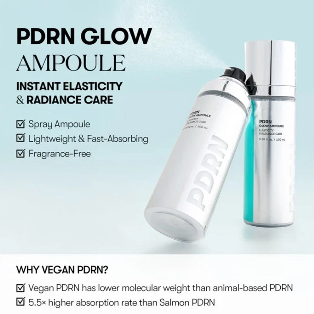 VT COSMETICS PDRN Glow Ampoule, 100ml | Plant-based PDRN Mist