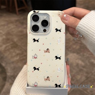 Dành Cho IPhone 17 16 15 14 13 12 11 Pro Max X XR Max  7 8 Plus Dễ thương Dachshund Dog Lychee xăm trường hợp điện thoại