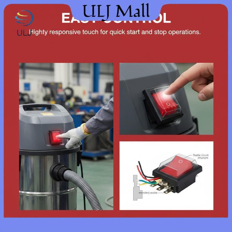 Công tắc động cơ thay thế máy hút bụi công nghiệp ULJ Công tắc chống nước Chất lượng cao cho máy hút nước.