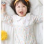 Bộ áo liền quần mỏng Cotton nguyên chất mùa hè sơ sinh / Bộ đồ ngủ dài tay loại A cho bé gái / Bộ đồ phong cách công chúa thoáng khí thoải mái
