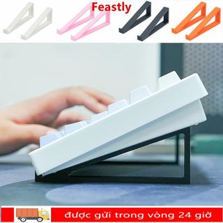 FEASTLY 1 Cặp Bàn Phím Nâng Chân Đế, Nâng Góc Bàn Phím Máy Tính Di Động Nâng Bàn Phím, Phụ Kiện Nhựa Giá Đỡ Màn Hình