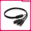 JASMINE Aux Đa Tai Nghe Tai Nghe Bộ Chia Âm Thanh 3.5mm Ja HUB Cáp Chia JASMINE
