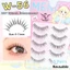 FAVORITEGOODS Lông mi giả tự nhiên, 9-11MM Curvature C DIY Mi mở rộng, Hợp thời trang Cos Dễ dàng đeo Trang điểm mắt Tiệc lông mi giả