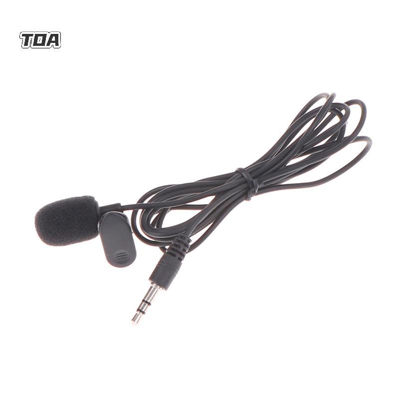 TOA 3.5mm Mini Studio Speech Micrô Clip cho PC Desktop Notebook 1.5M VN | BigBuy360 - bigbuy360.vn