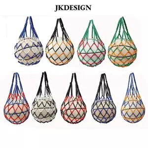 Túi đựng bóng rổ JKDESIGN, Túi nylon dệt nylon, Thiết bị di động thể thao Nhiều màu Túi bóng chuyền Bóng chuyền