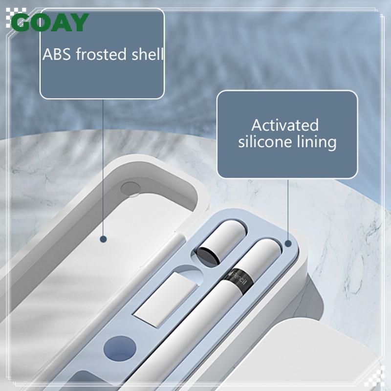 GOAY Di Động Cho Bút Chì 2 1 Hộp Bảo Quản Túi Đựng Bút Stylus Cover Cho IPad Pencil 1st 2nd Gen Nhựa Trường Hợp VN