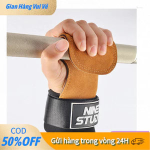 【48h】Dây kéo lưng lifting straps đa năng, có thể dùng cùng găng tay tập gym - Hỗ trợ ổn định cổ tay khi nâng tạ, kéo xà