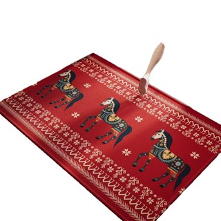 Trung Quốc Đỏ Lối Vào Pha Lê Thảm Lông Cừu Lối Vào Lối Vào Chống Trơn Trượt Chống Bụi Bẩn Chống Mài Mòn Dễ Chăm Sóc Sàn Thảm Chân