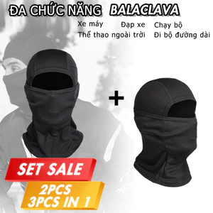 Mũ Trùm Đầu Balacliva Ice Silk Chống Nắng - Bảo Vệ Da Mặt Khi Đi Xe Máy Và Hoạt Động Ngoài Trời