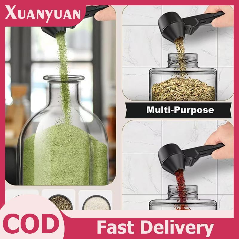 XUAN Muỗng cà phê phễu cho nồi K tái sử dụng, 1/2 thìa đo dung tích, phụ kiện nhà bếp VN