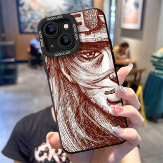 Ốp điện thoại JOJO kiểu phác thảo cho iPhone 17 / 16 / 15 / 14 / 13 / MINI / 12 / 11 / Pro MAX / X / XS / XR / 7 / 8 / 6 Vỏ bảo vệ toàn diện bằng silicon lỏng chống sốc và chống rơi