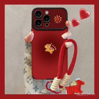 Tranh Sơn Dầu Pony Dây Thích Hợp Cho 17 Vỏ Điện Thoại Năm Mới iphone15promax Silicon 16 Da 14 Nữ