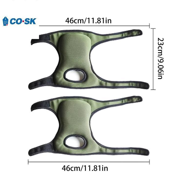 COUTR 1 - Miếng lót đầu gối xốp mềm cho công sở và thể thao, hỗ trợ bảo vệ khớp khi làm việc và chơi sports