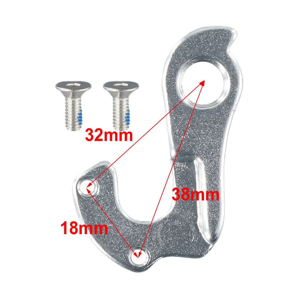 1 Móc Treo Cùi Đề CNC Màu Bạc