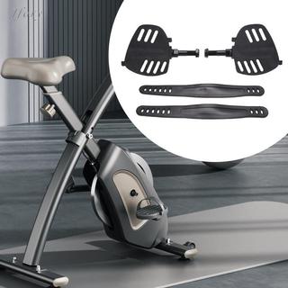 Bàn đạp xe đạp tập thể dục Jfory chống trượt, có dây đeo và dễ lắp đặt
