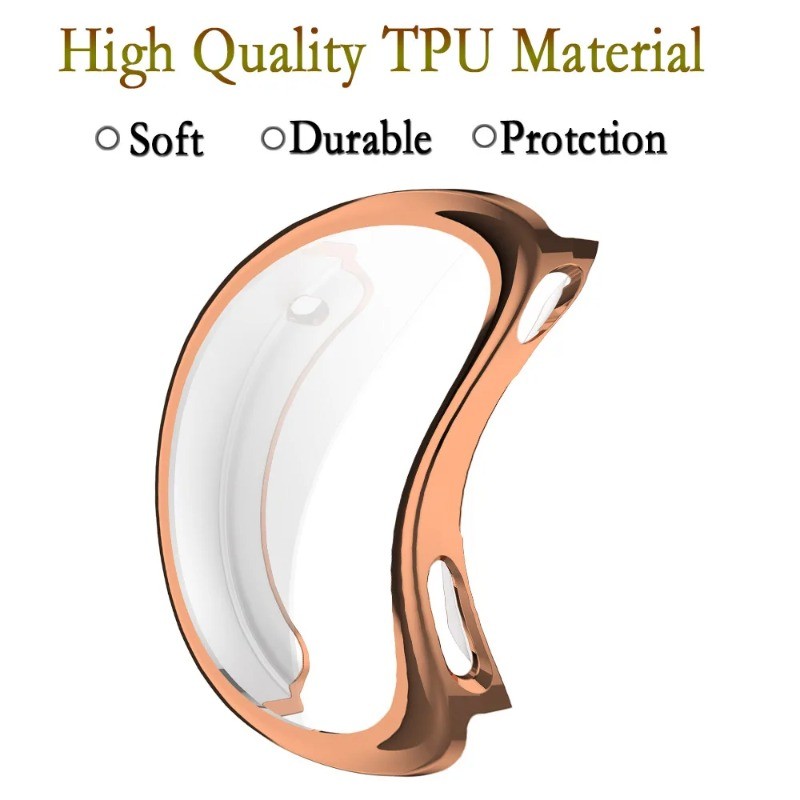 Ốp TPU Mềm Cho Xiaomi Watch S4 41mm Full Cover Ốp Lưng Vỏ Đồng Hồ Thông Minh Bảo Vệ Màn Hình Cho Xiaomi WatchS4 Case + Phim Bảo Vệ Bìa Mềm