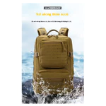 🏕️ Ba Lô Chiến Thuật 50L Vải Oxford | Kháng Mài Chống Thấm, Nhiều Ngăn Chia Lưu, Dùng 3 Dạng (Đôi Vai/Đơn Vai/Chịu Tay), Dành Cho Leo Núi, Cắm Trại & Lênh Lạc — ảnh 5