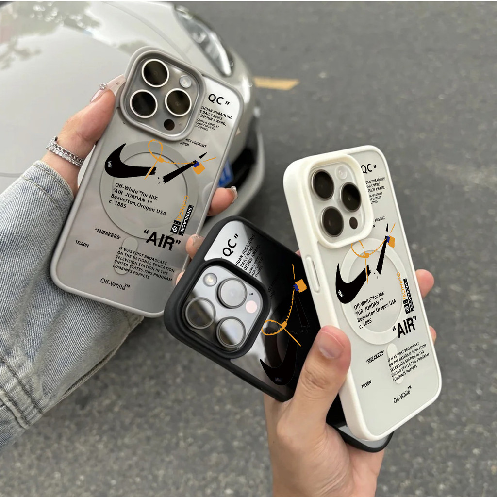 Ốp lưng điện thoại từ tính hợp với  Fashion iPhone15 16 17Pro MAX iPhone11 12 14 Pro iPhone 14 15 Plus XS XR 5448CXK | BigBuy360 - bigbuy360.vn