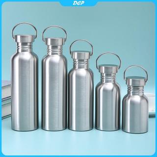 [DCP] Bình nước xe đạp bằng thép không gỉ 350/500/600/750/1000ml Bình nước thể dục thể thao đơn Vách chống rò rỉ [VN]