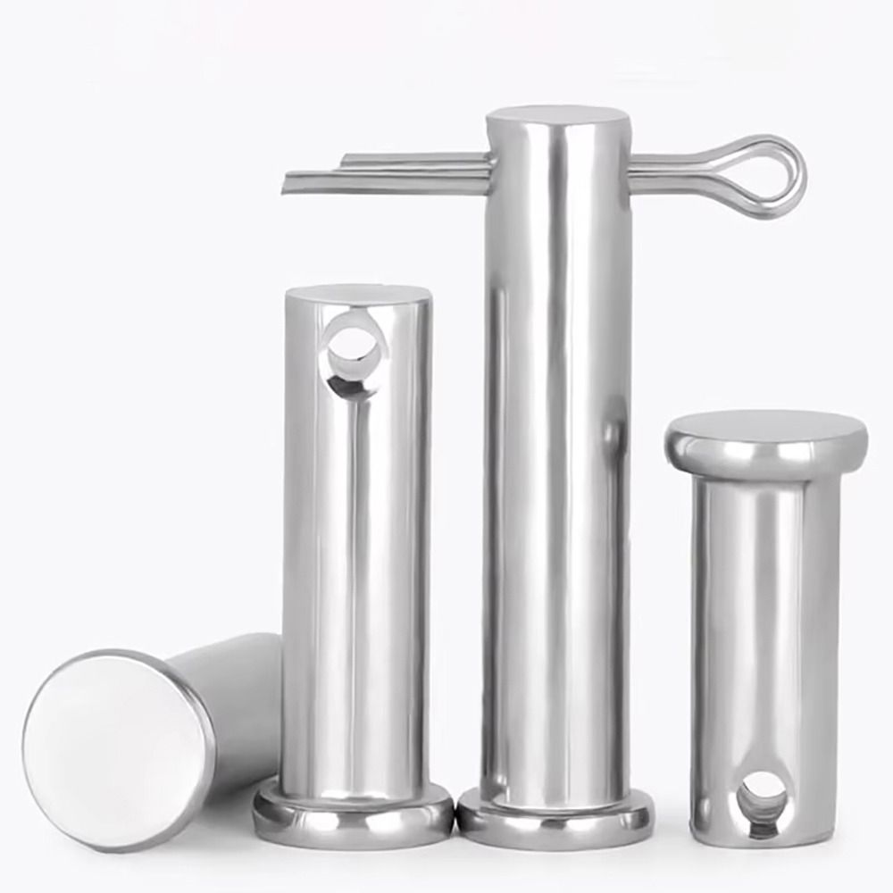NOTE1 1 Bộ Pin Định Vị, M3 Hình Trụ Pin Trục Cotter, Hình Chữ T Đầu Phẳng GB882 Bộ Pin Cắm