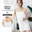 KANGN Mùa Hè Petticoat Underskirt, Plus Size Quần Lót Bên Trong Áo Vest Đầm, Áo Liền Mạch Mỏng Mỏng Cho Nữ