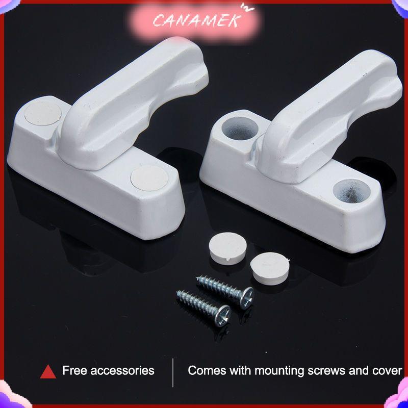CANAMEK 2 / 3 / 5 Cái T-los Nhựa Upvc An Toàn Cho Trẻ Em Cửa Sổ Cửa Sash Lo Cần An Toàn Tay Cầm Quét Chốt Ban Công Lo CSF