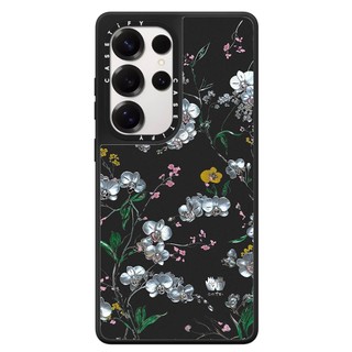Từ Bướm Nhánh Gương Cứng Phone Case Dành Cho Samsung Galaxy S25 24 23 UItra S25 24 23 Plus Vỏ Bảo Vệ Chống Sốc