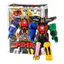 Hàng có sẵn BANDAI Gashapon Super Team Fit Robot Mini Đồ trang trí thu nhỏ MM0V