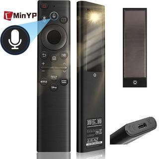 CMinYP 1 Phụ Kiện DIY BN59-01385A Thay Thế Giọng Nói Điều Khiển Từ Xa Cho Samsung Smart TV Sạc Năng Lượng Mặt Trời Từ Xa Vinh Quang