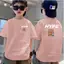 kho sẵn cổ tròn unisex size 3-14 hình in Áo thun COD2025